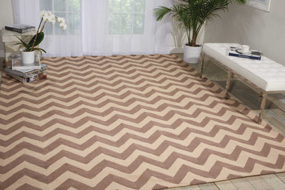 Nourison Home Portico  Flame Stitch  Contemporary