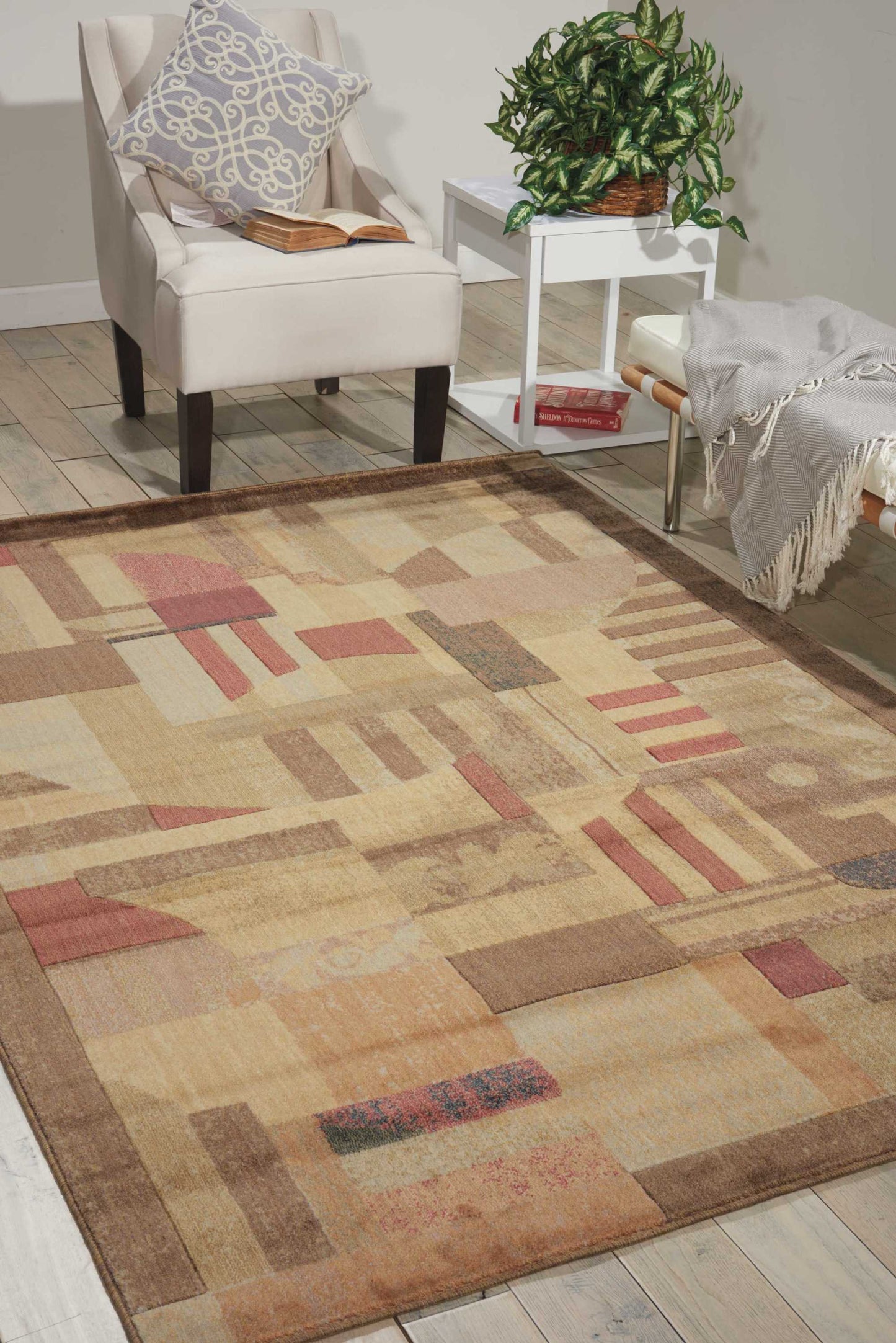 Nourison Home Somerset  Multicolor  Contemporary