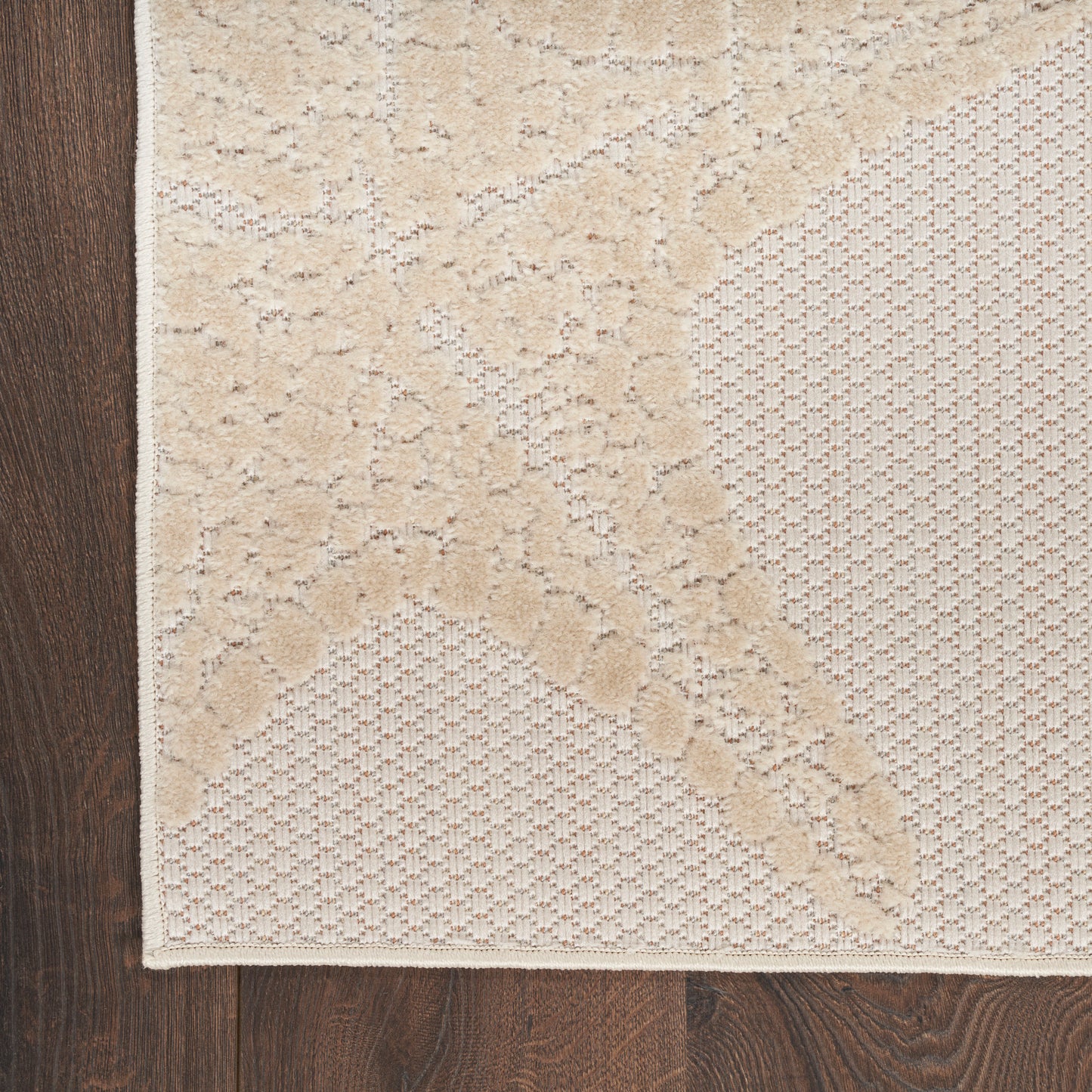 Nourison Home Aloha  Ivory Multicolor  Contemporary