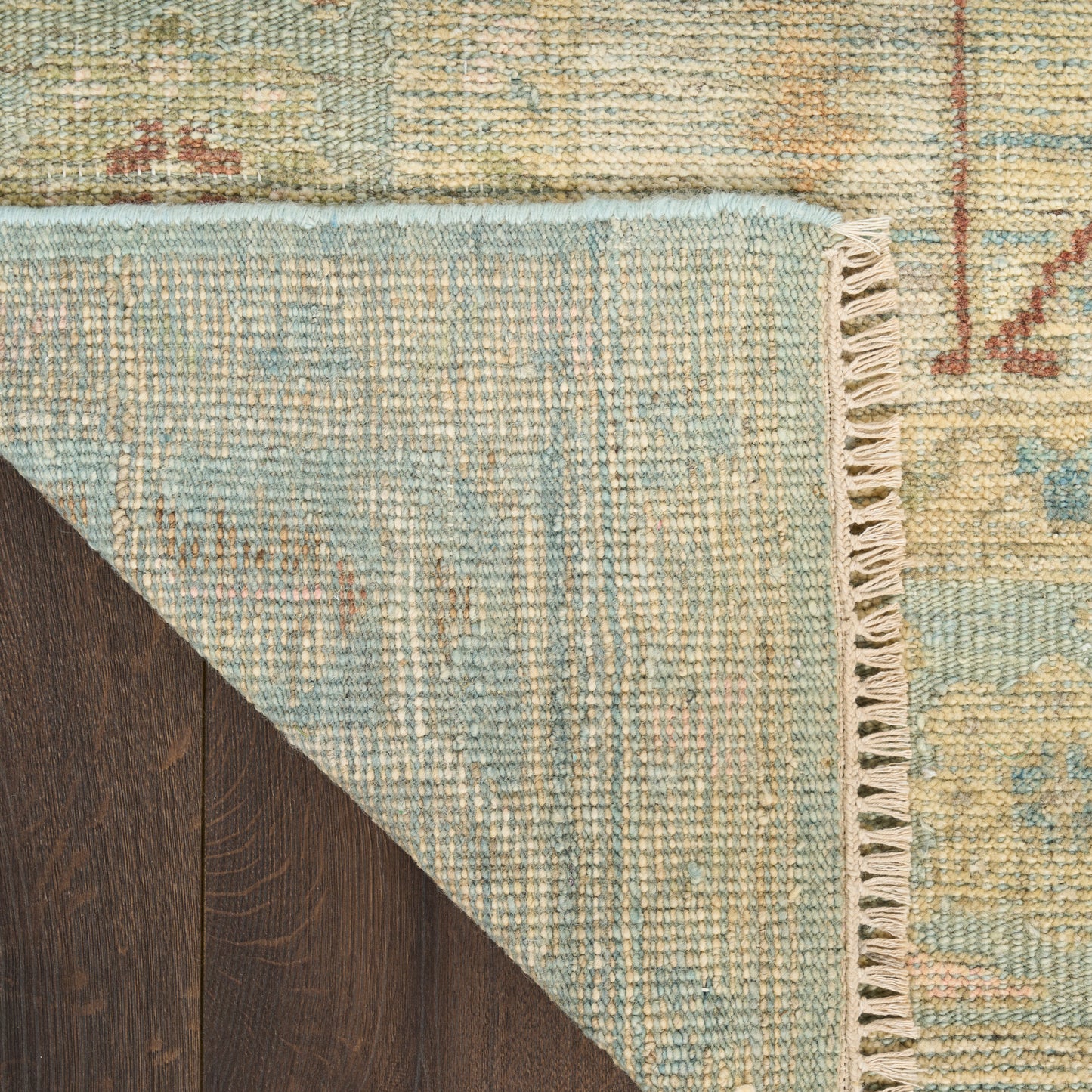 Nourison Home Heritage Vine  Light Blue  Traditional