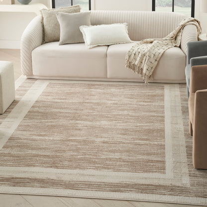 Nourison Home Serenity Home  Mocha Ivory  Contemporary