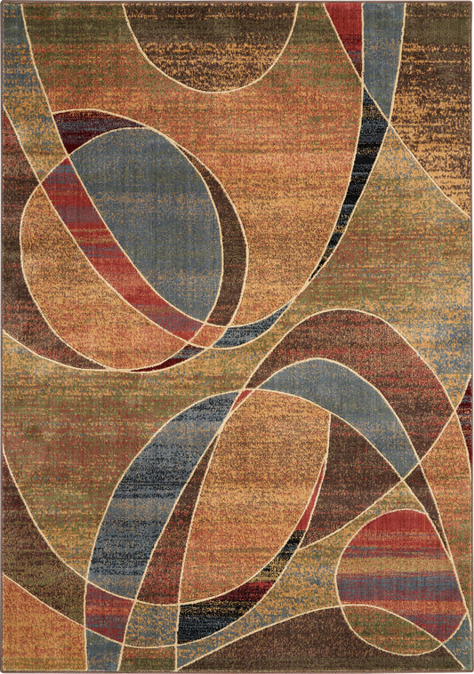 Nourison Home Expressions  Multicolor  Contemporary