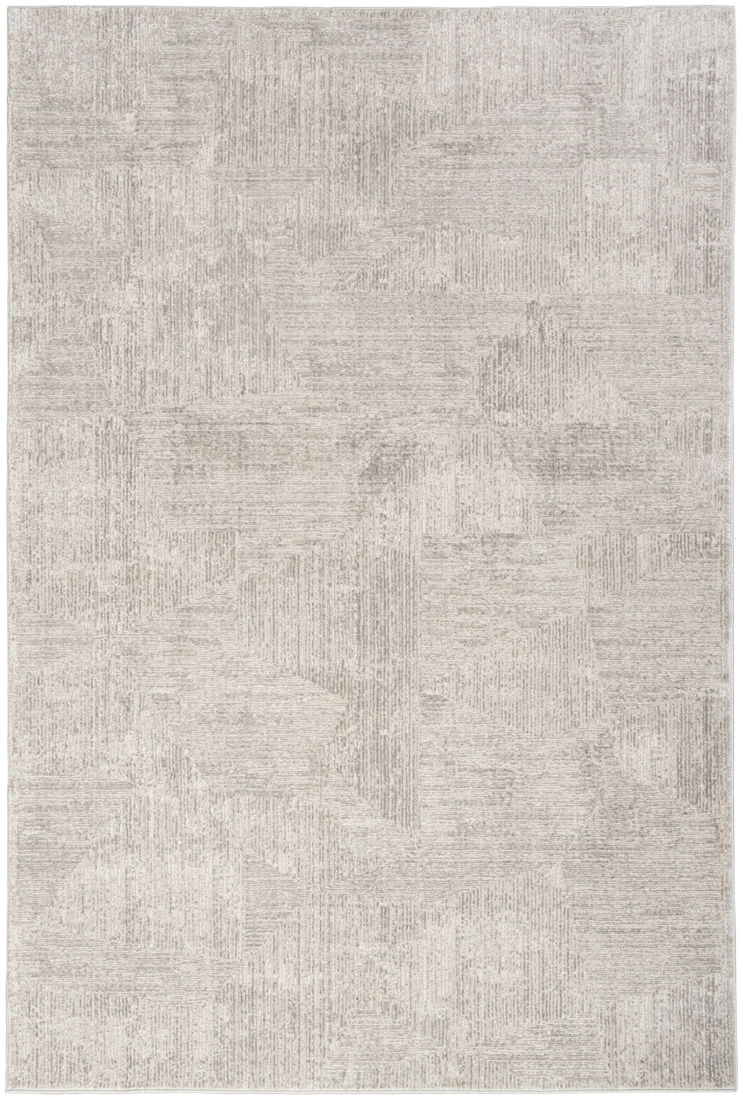 Calvin Klein CK024 Irradiant IRR01 Silver Contemporary Power-loomed Rug