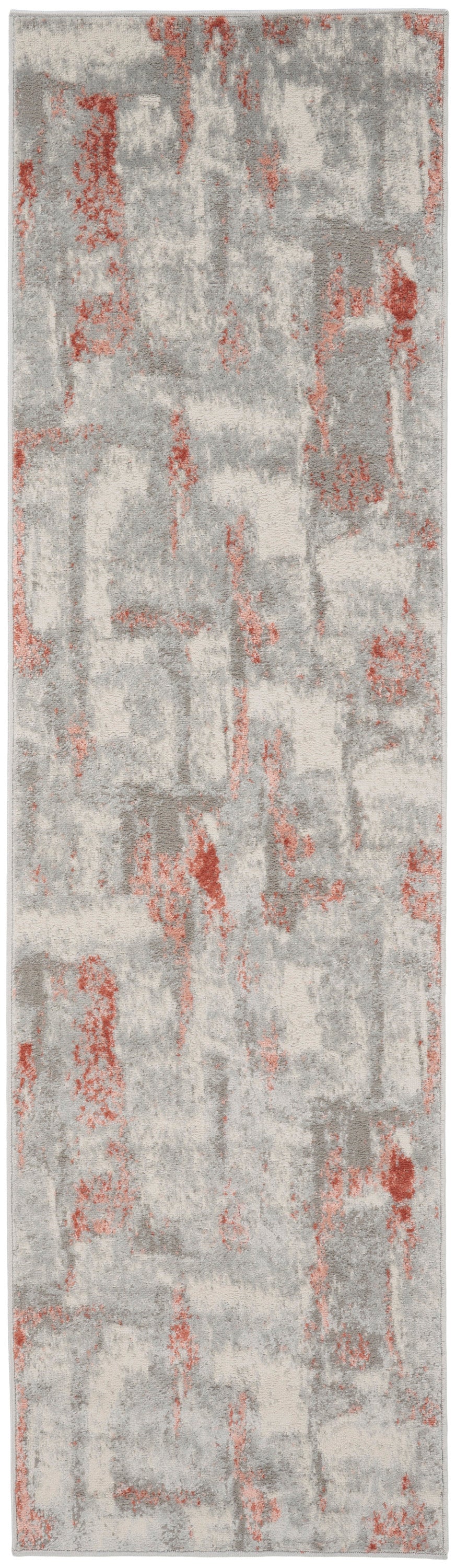 Nourison Home Elation ETN06 Grey Brick Contemporary Power-loomed Rug