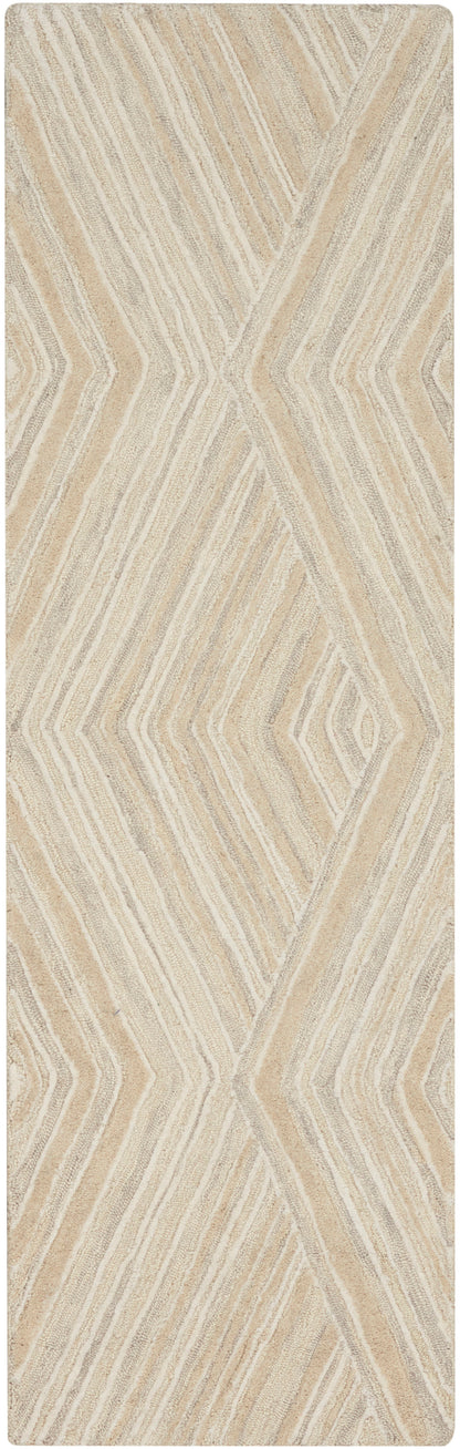 Nourison Home Graceful GRU03 Ivory Contemporary Hand Tufted Rug