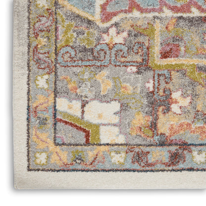 Nourison Home Soraya  Ivory Multicolor  Traditional