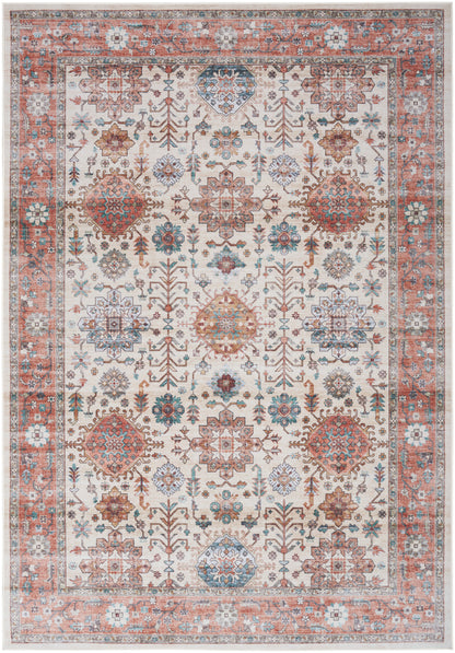 Nourison Home Fulton  Beige Multicolor  Traditional