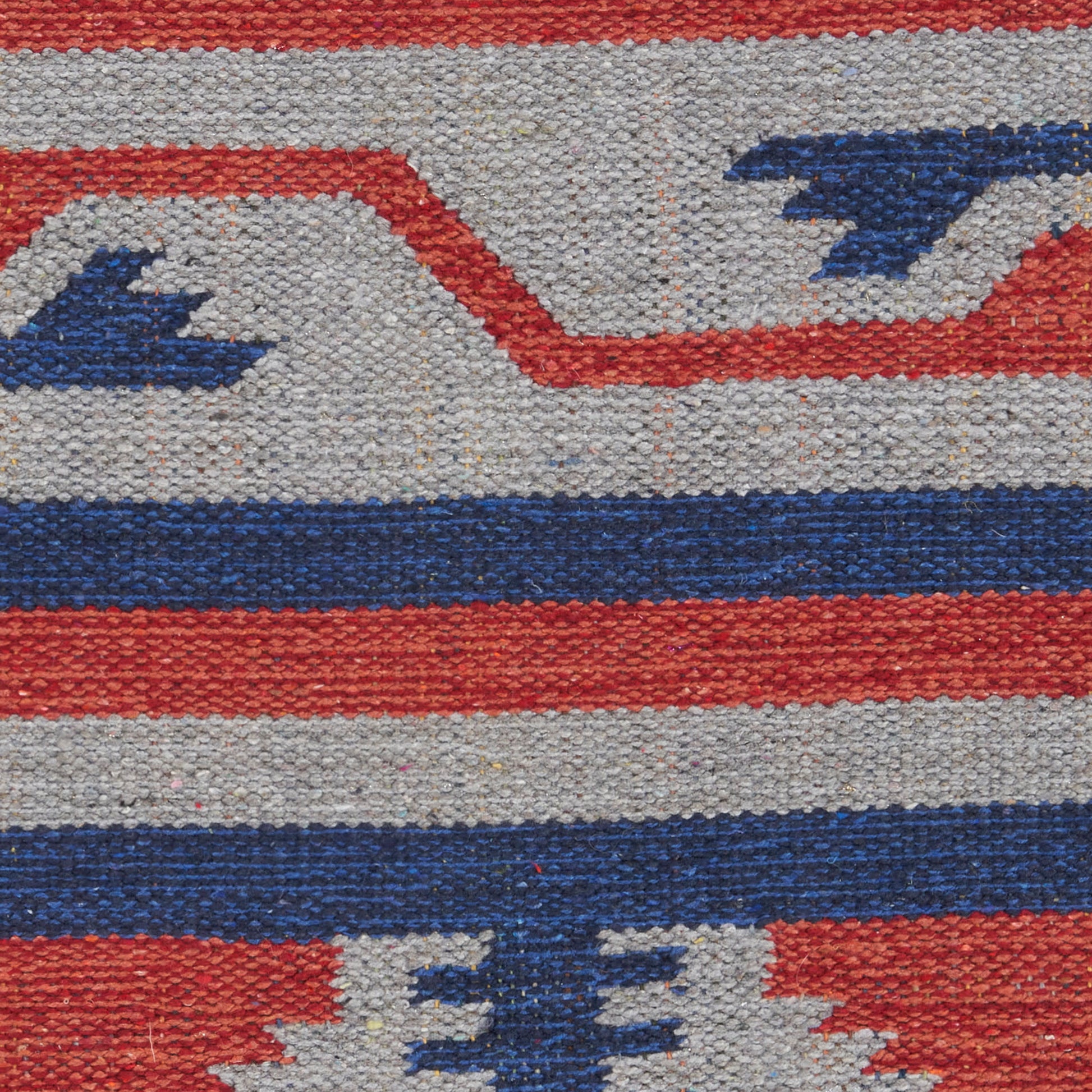 Nourison Home Baja  Blue Red  Transitional