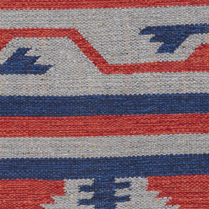Nourison Home Baja  Blue Red  Transitional
