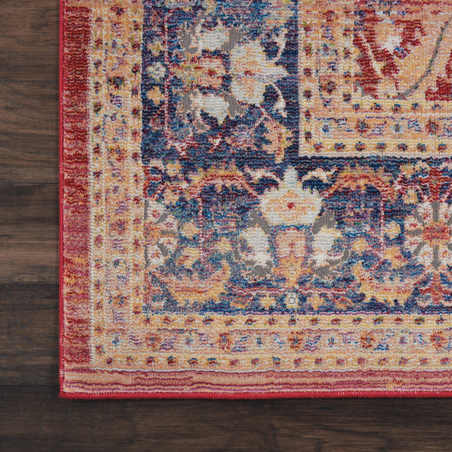 Nourison Home Ankara Global  Red  Traditional