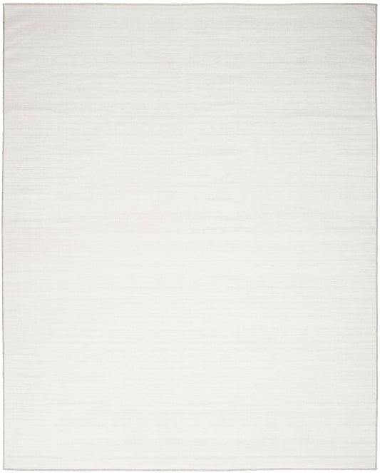 Nourison Home Washable Essentials  Ivory Grey  Contemporary