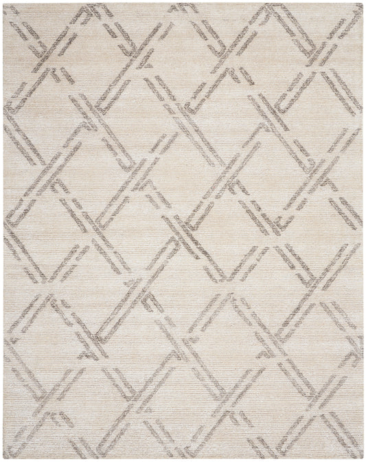 Nourison Home Venosa  Ivory Grey  Contemporary