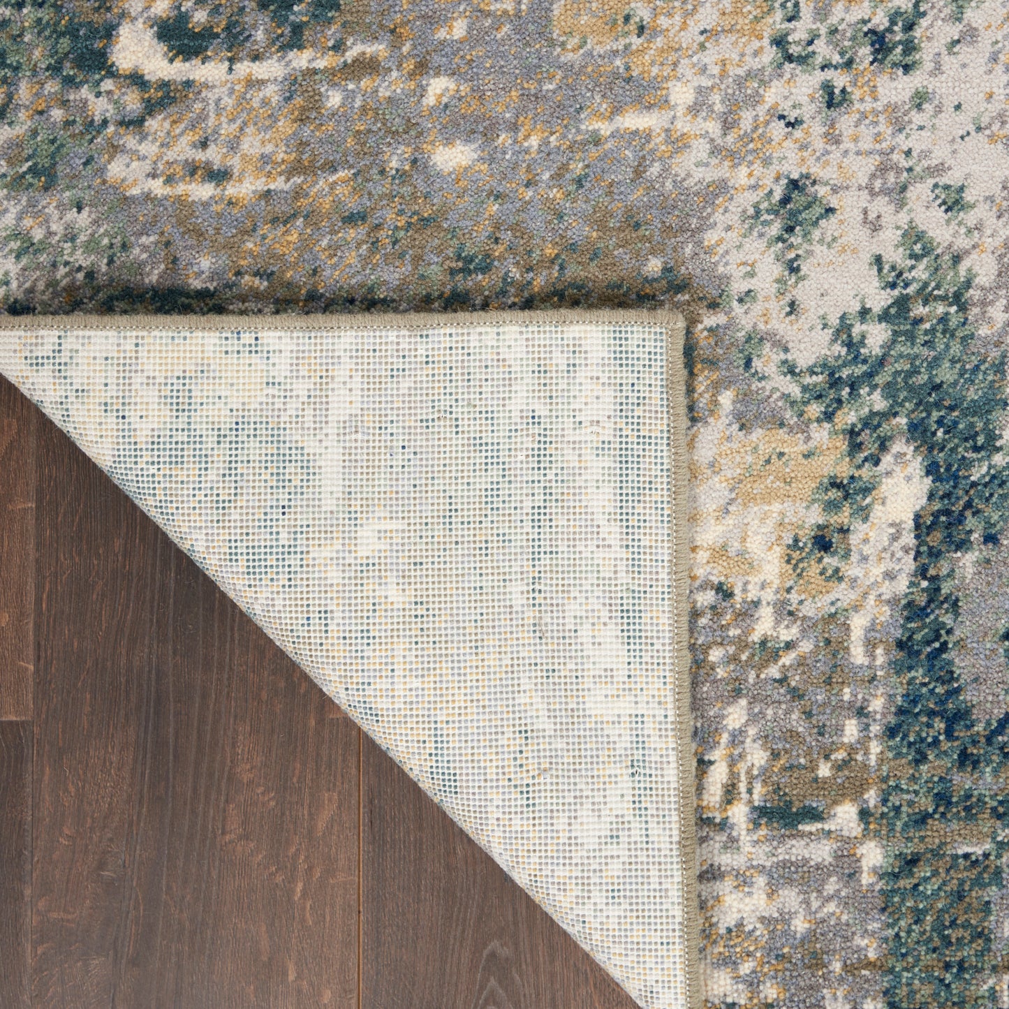 Nourison Home Artworks  Ivory Navy  Contemporary