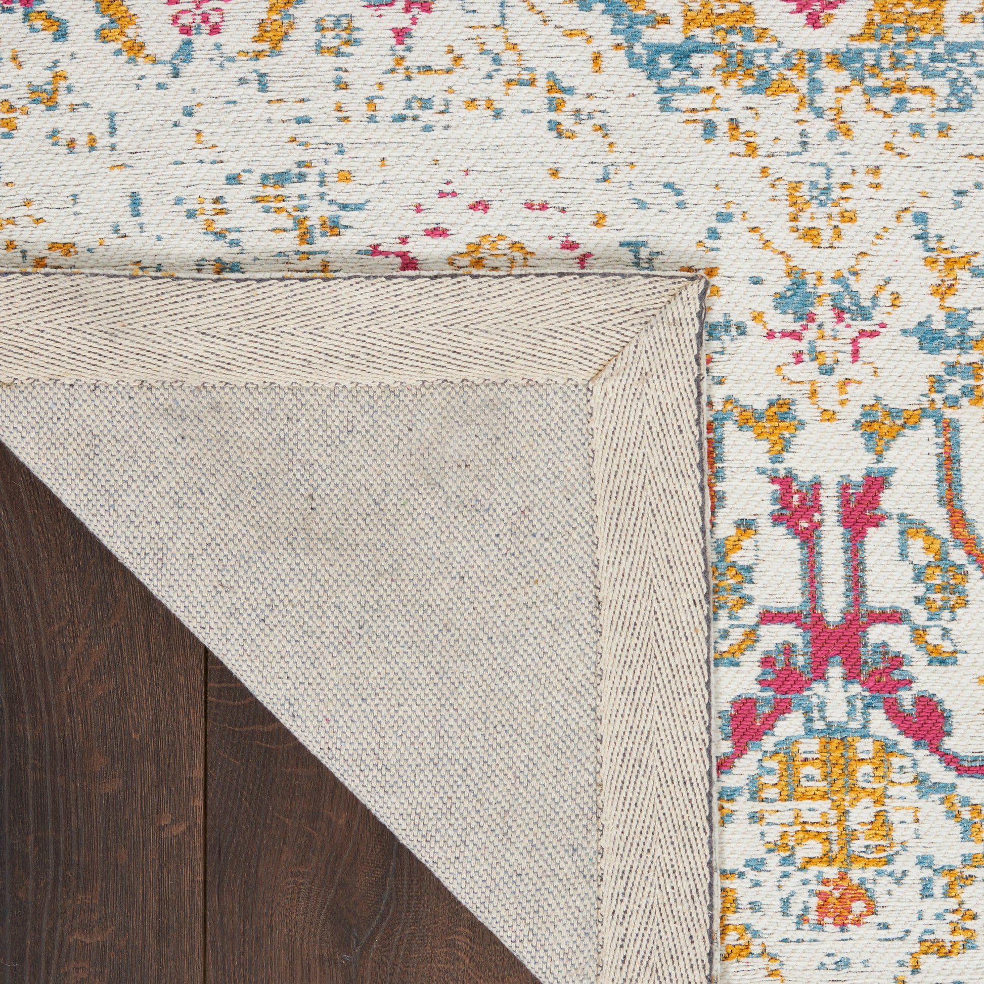 Nourison Home Damask  Multicolor  Transitional