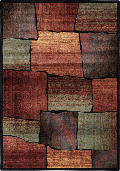 Nourison Home Expressions XP05 Multicolor Contemporary Power-loomed Rug