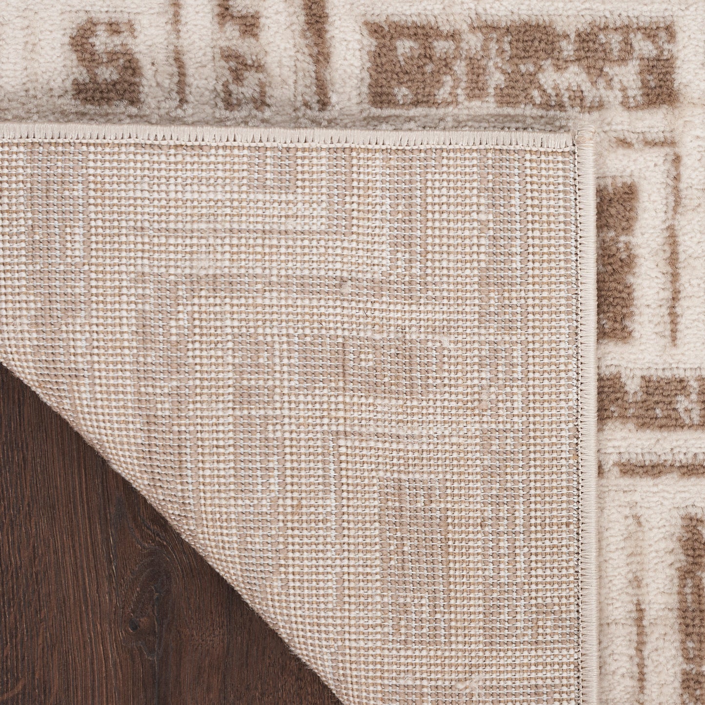 Nourison Home Serenity Home  Mocha Ivory  Transitional