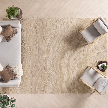 Nourison Home Graceful  Taupe  Contemporary