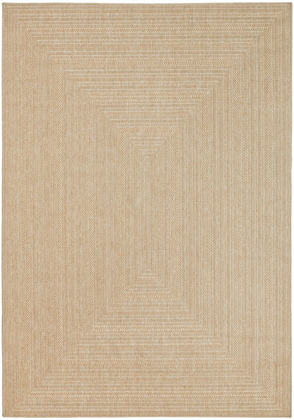 Nourison Home Tulum TLM04 Taupe Ivory Contemporary Loom-woven Rug