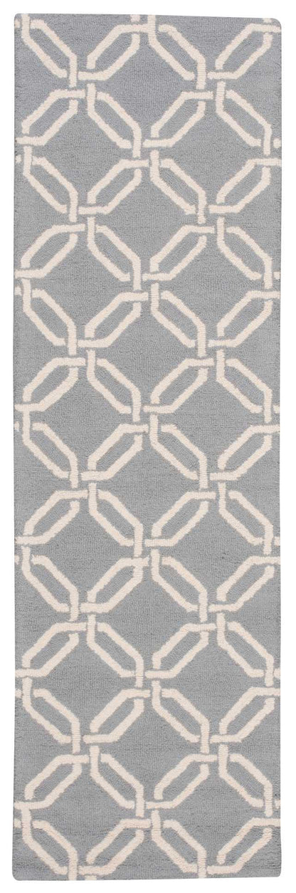 Nourison Home Linear  Light Blue  Contemporary