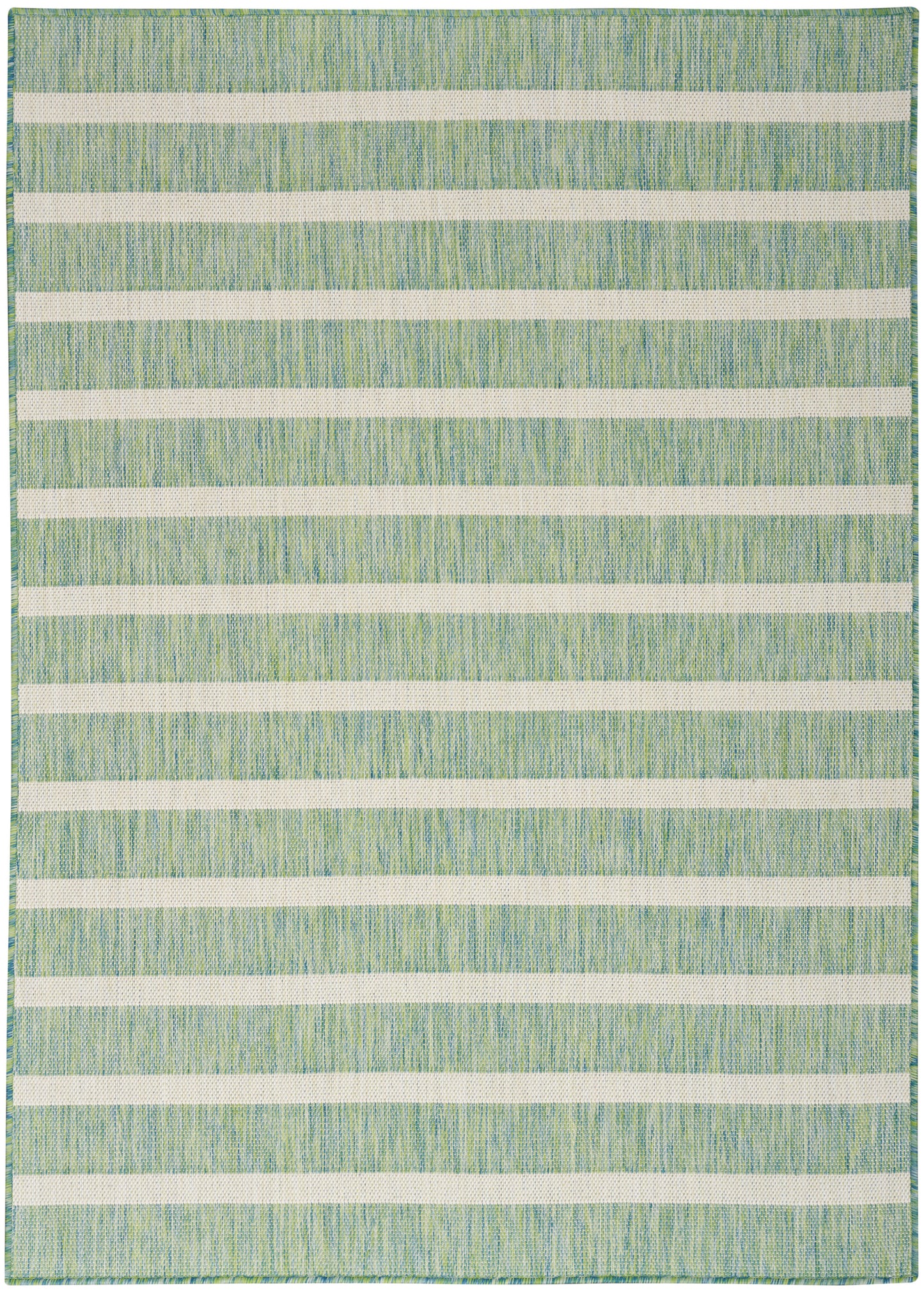 Nourison Home Positano POS03 Blue Green Ivory Contemporary Power-loomed Rug