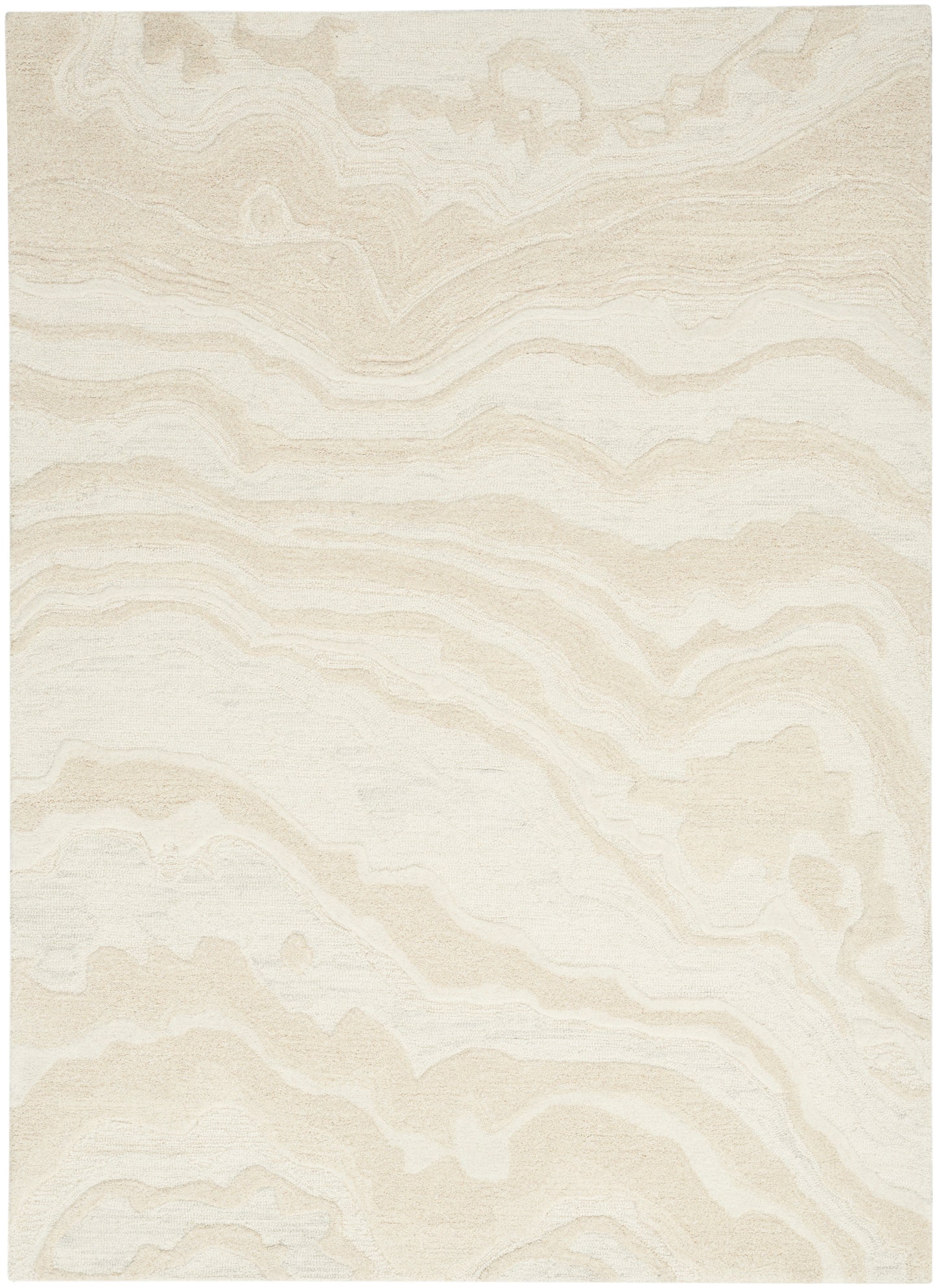 Nourison Home Graceful GRU01 Ivory Contemporary Hand Tufted Rug