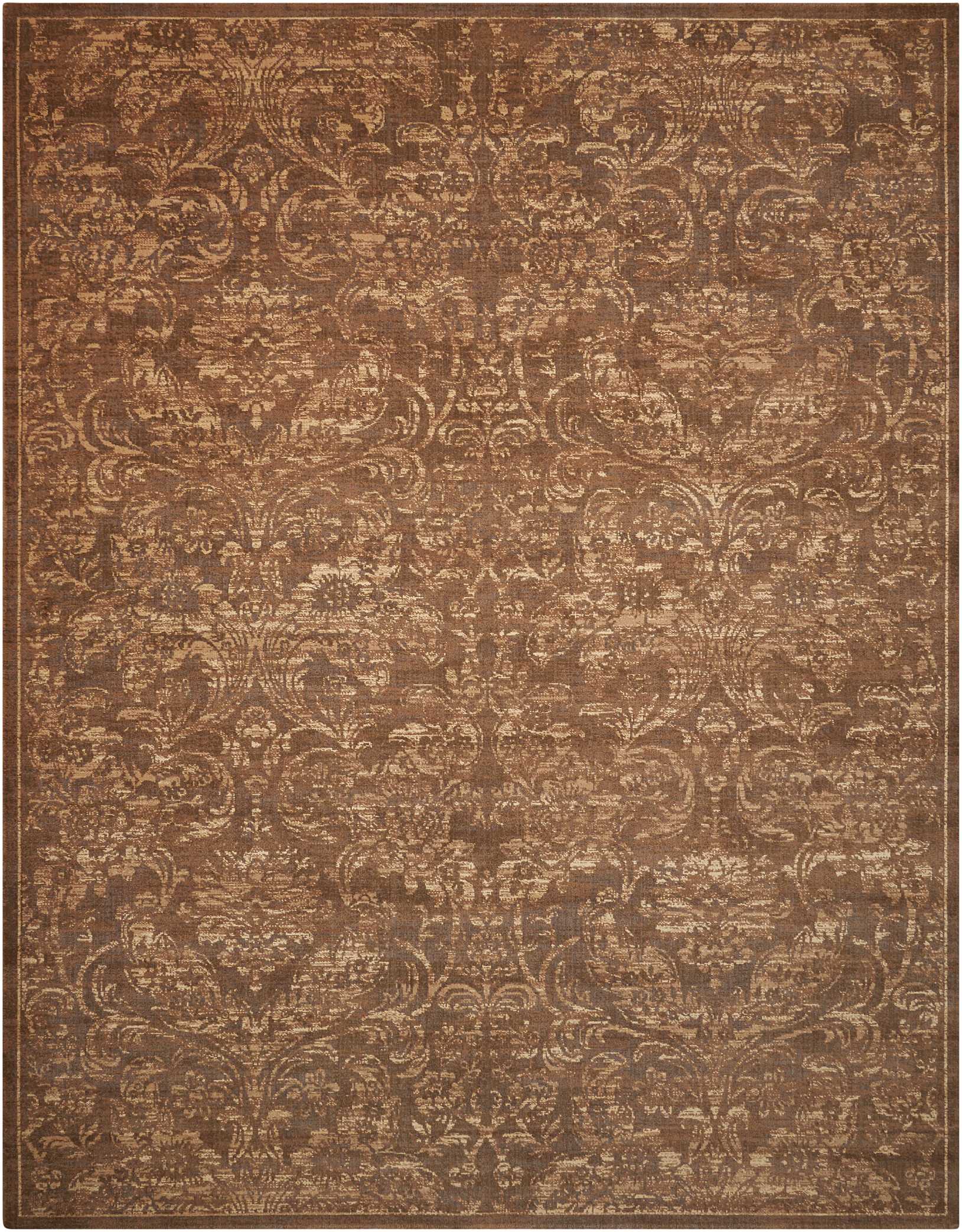 Nourison Home Silken Allure  Chocolate  Traditional