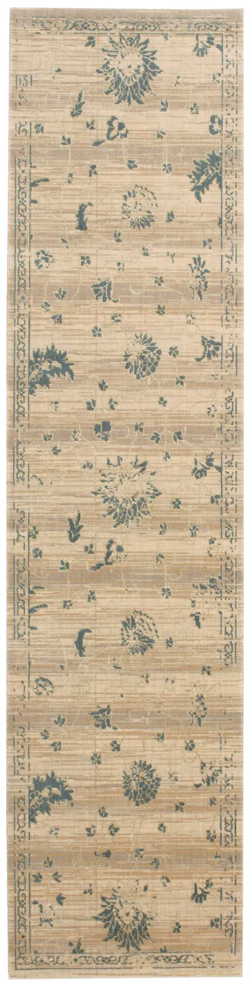Nourison Home Silk Elements SKE28 Beige Traditional Loomed Rug