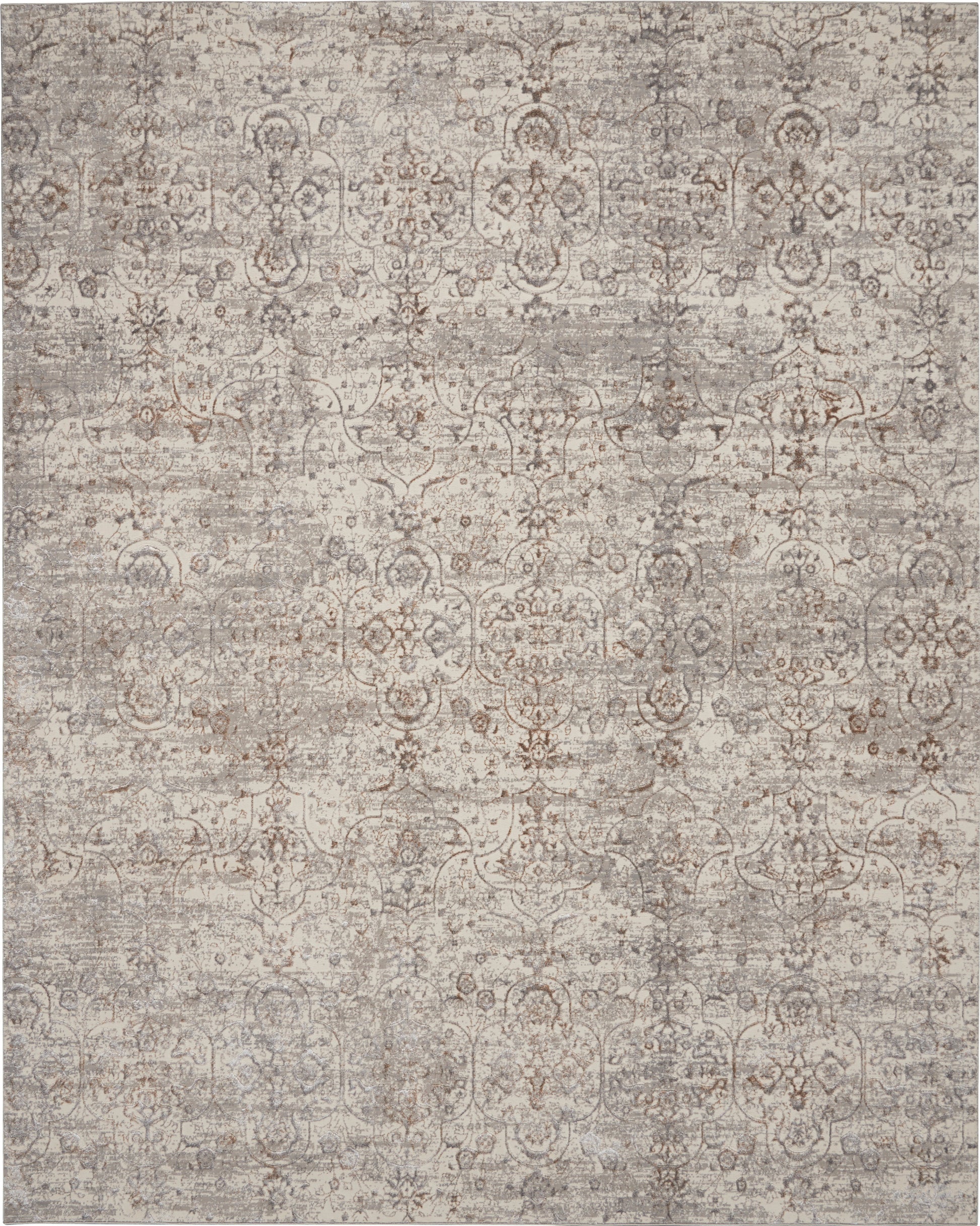 Nourison Home Royal Terrace  Beige  Contemporary