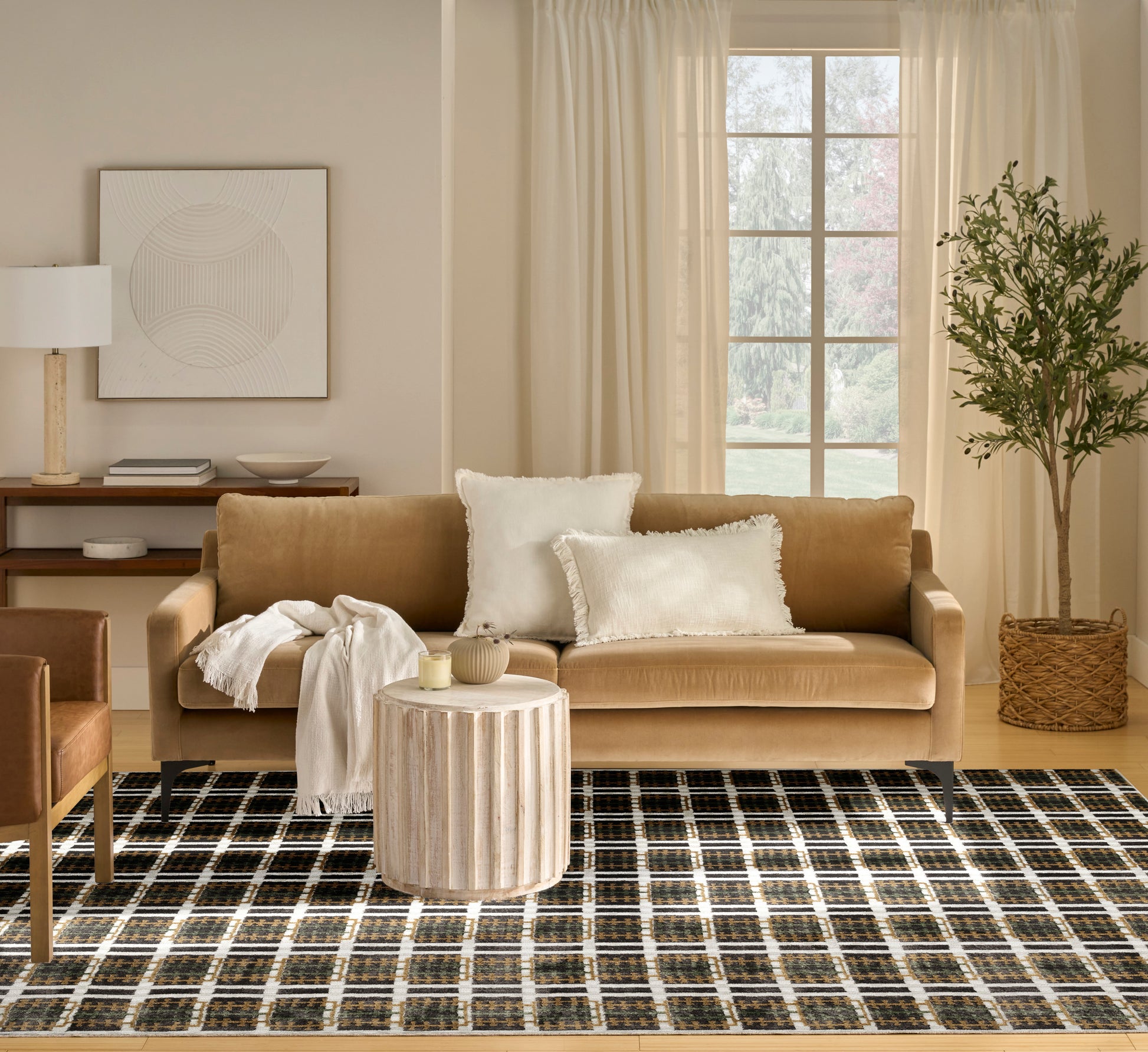 Nourison Home Nordic  Charcoal Multicolor  Contemporary