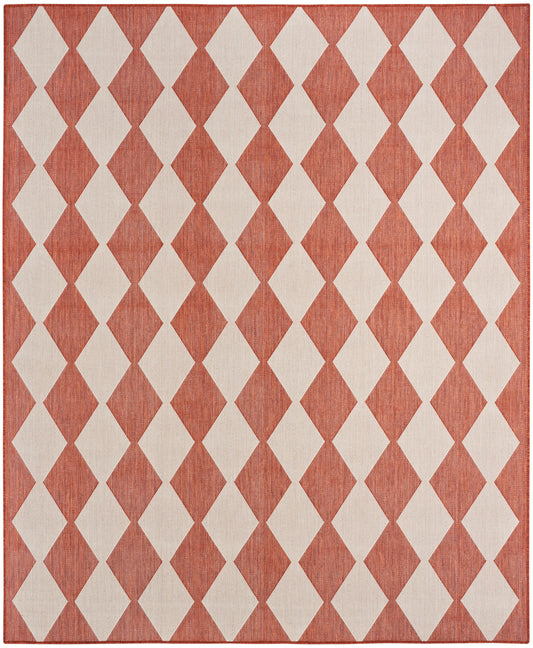 Nourison Home Positano  Terracotta  Contemporary