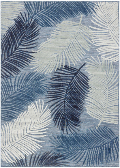 Nourison Home Suncoast SNC03 Denim Contemporary Machine Woven Rug