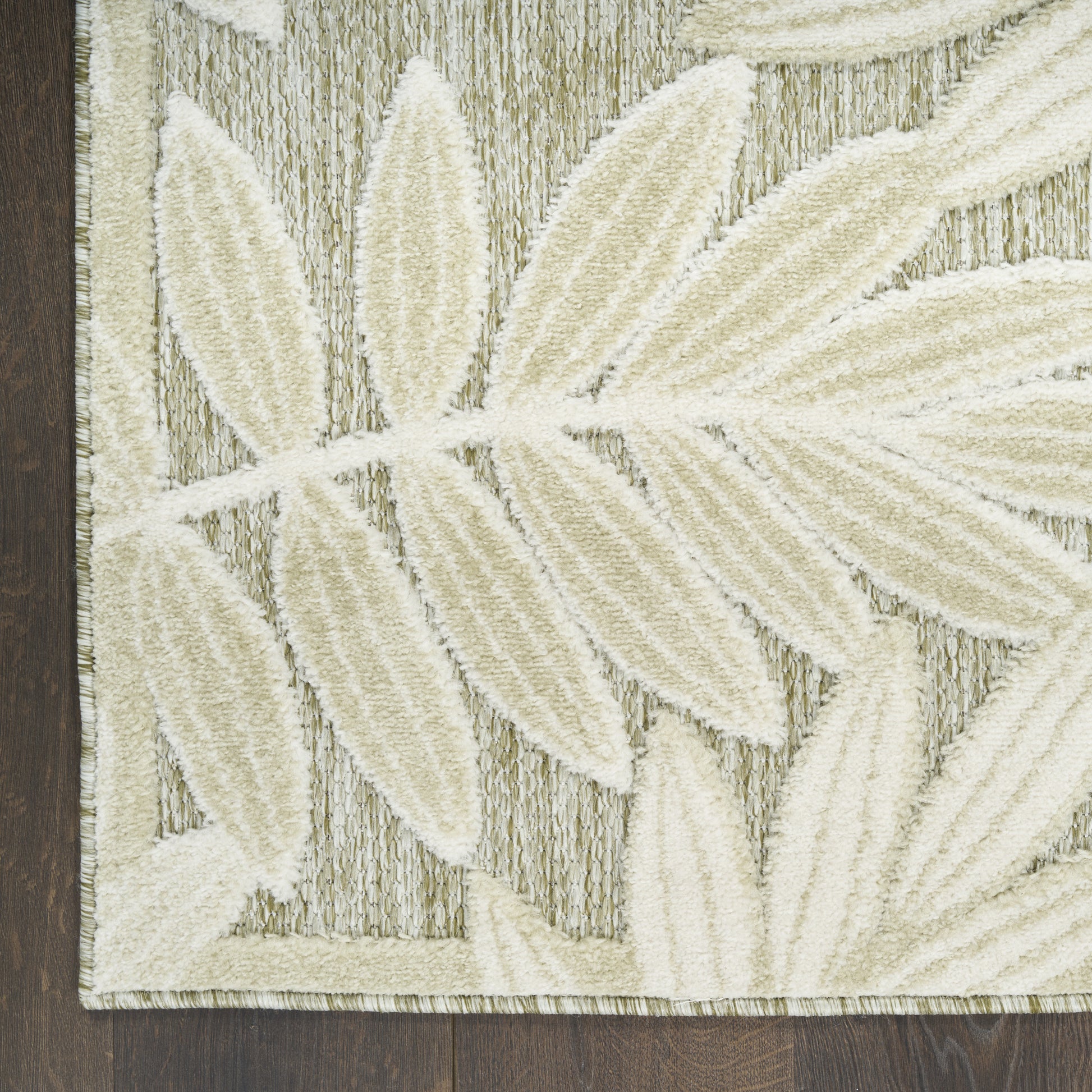 Nourison Home Aloha  Ivory Sage  Contemporary