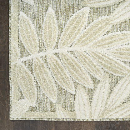 Nourison Home Aloha  Ivory Sage  Contemporary