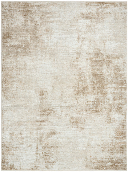 Nourison Home Dekor DEK07 Ivory Taupe Contemporary Machine Woven Rug
