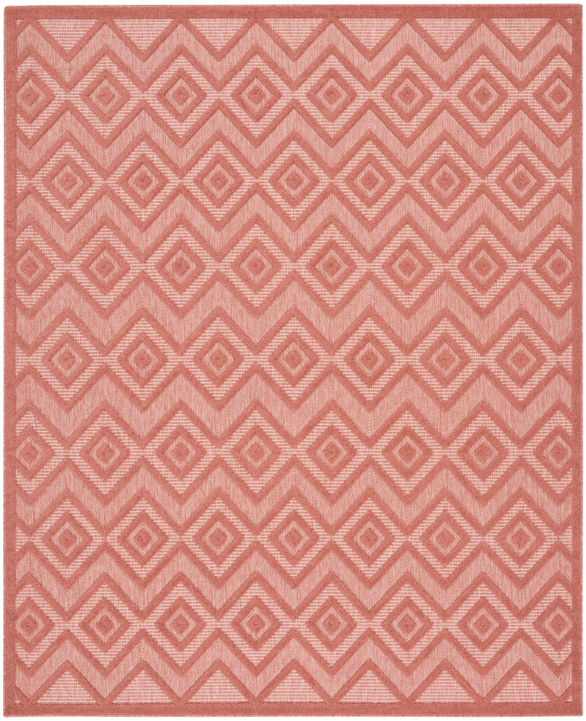 Nourison Home Versatile  Coral Orange  Contemporary