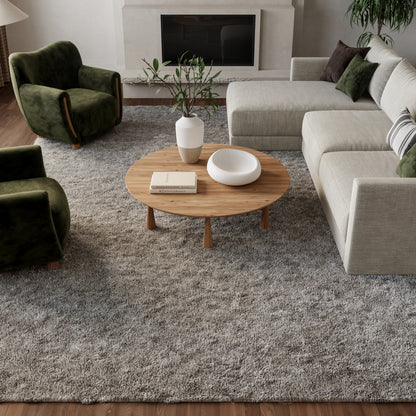 Nourison Home Dreamy Shag  Silver  Contemporary