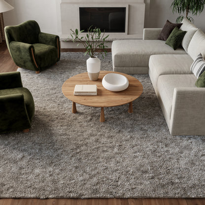 Nourison Home Dreamy Shag  Silver  Contemporary