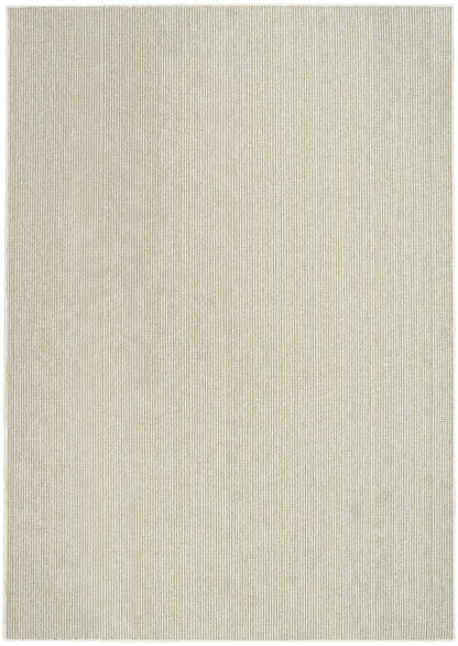 Nourison Home Natural Texture NTX01 Ivory Green Contemporary Power-loomed Rug