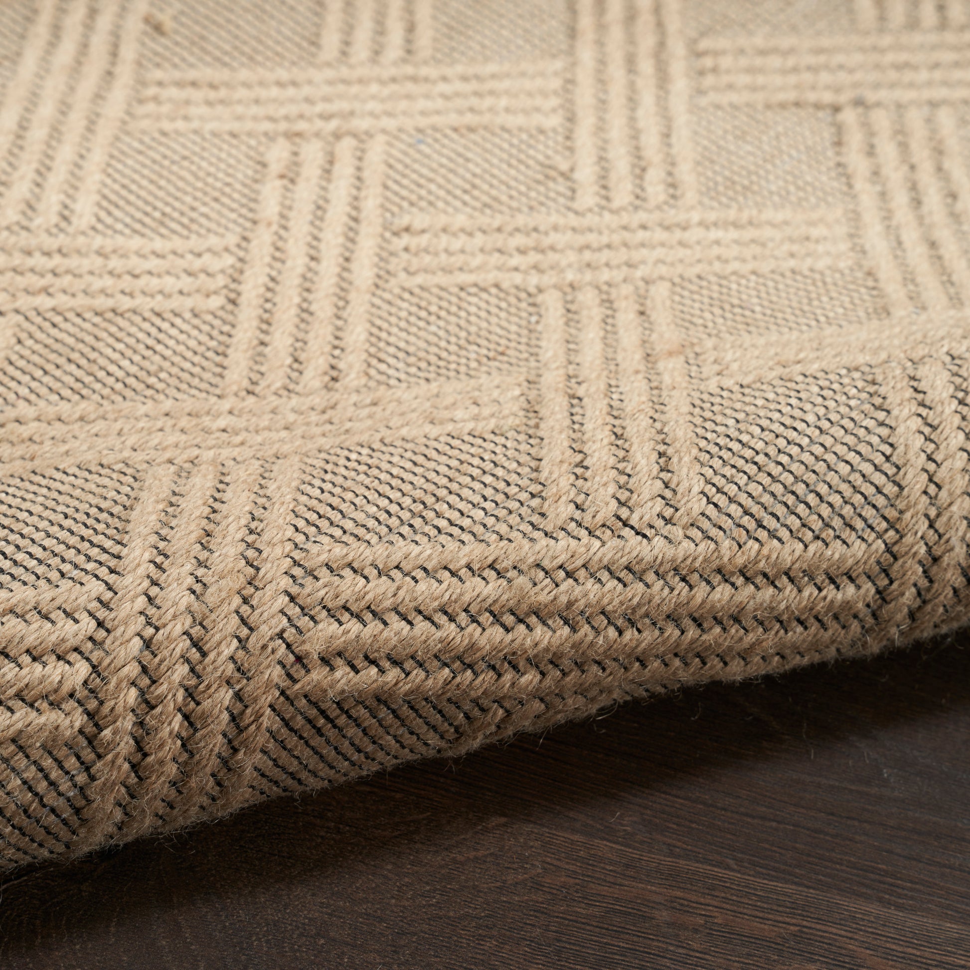 Nourison Home Washable Jute  Natural  Contemporary
