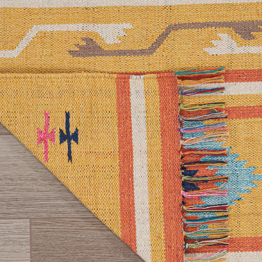 Nourison Home Baja  Yellow  Transitional