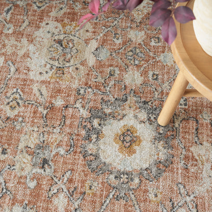Nourison Home Oushak Home  Rust  Traditional