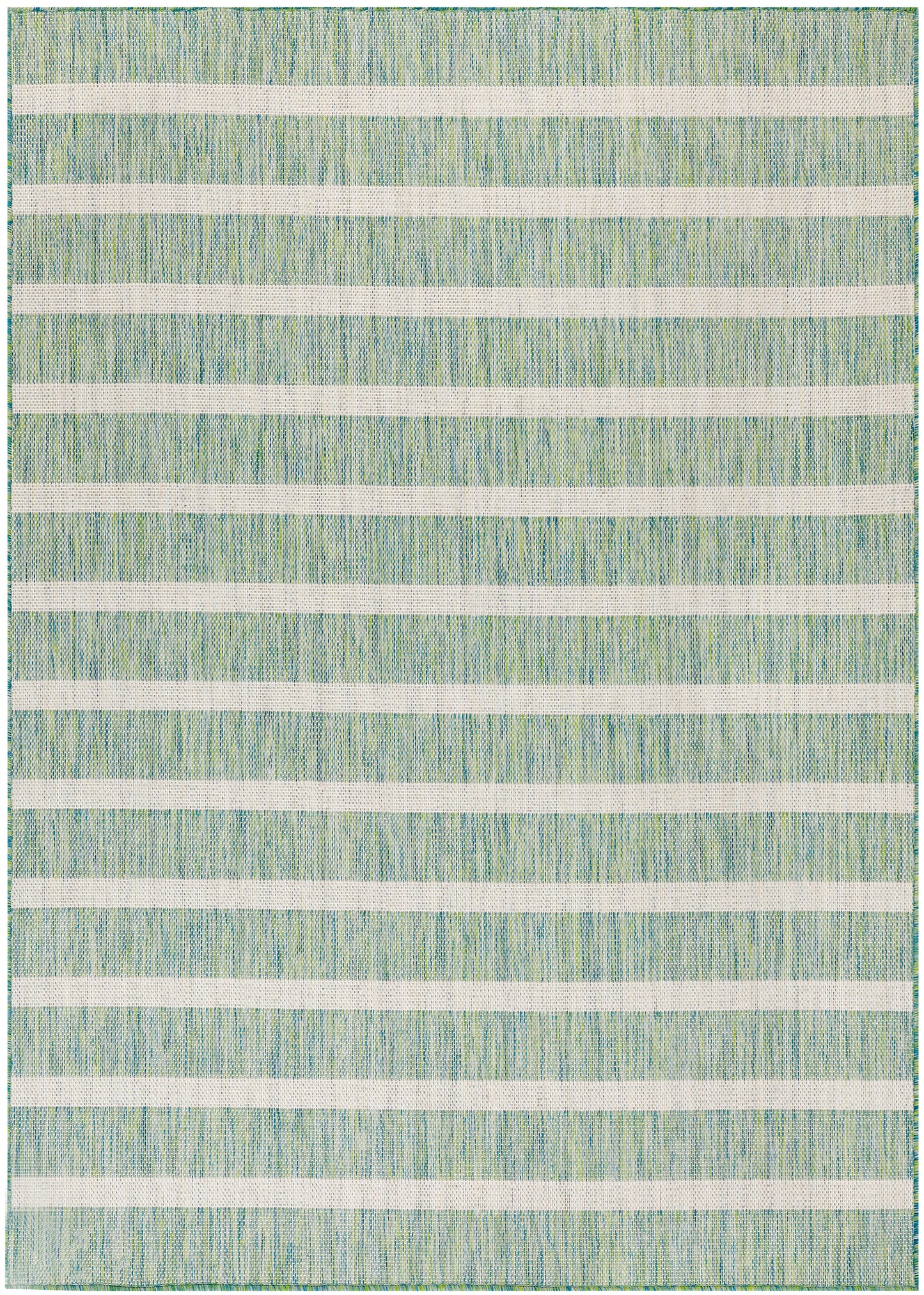 Nourison Home Positano POS03 Blue Green Ivory Contemporary Power-loomed Rug