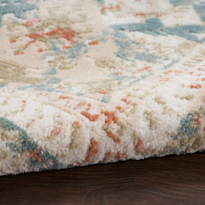 Nourison Home Thalia  Green Ivory  Transitional