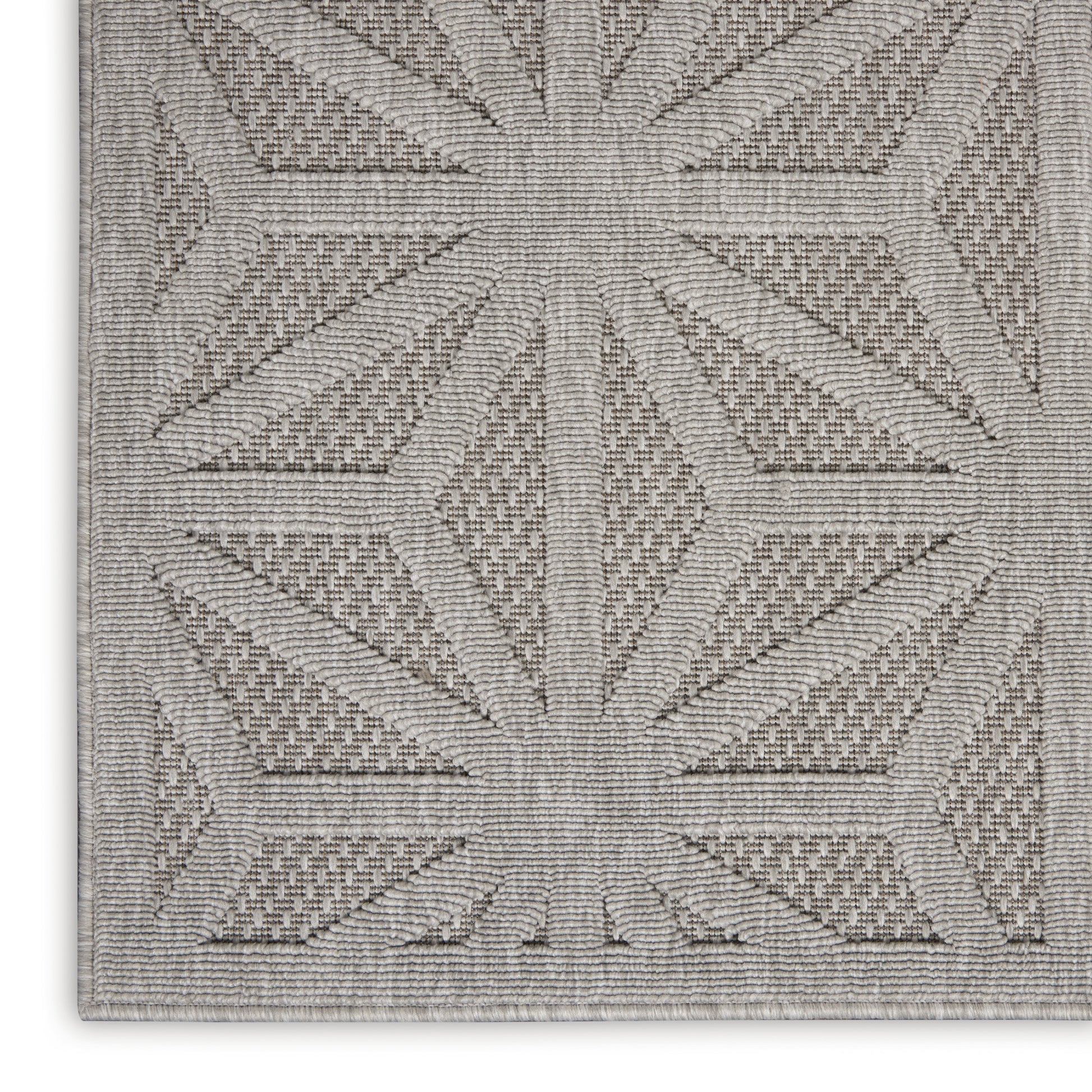 Nourison Home Cozumel  Light Grey  Contemporary