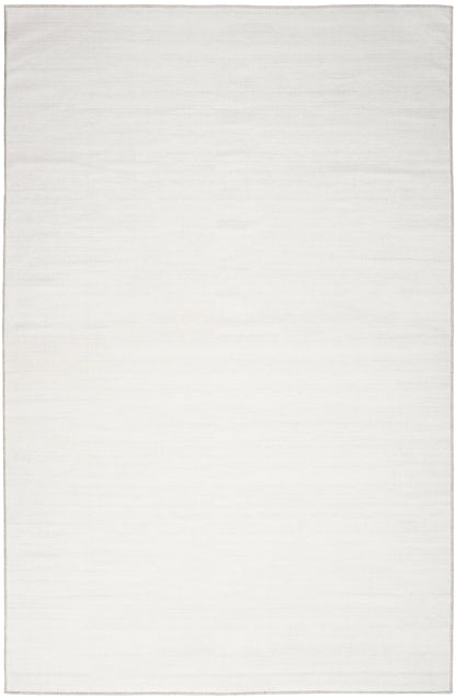 Nourison Home Washable Essentials WAE01 Ivory Grey Contemporary Loom-woven Rug
