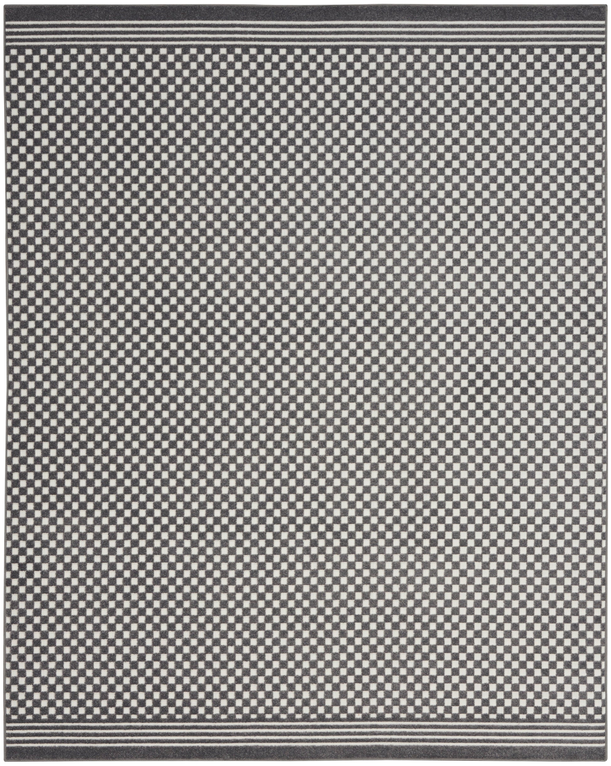 Nourison Home Care Free  Grey  Contemporary