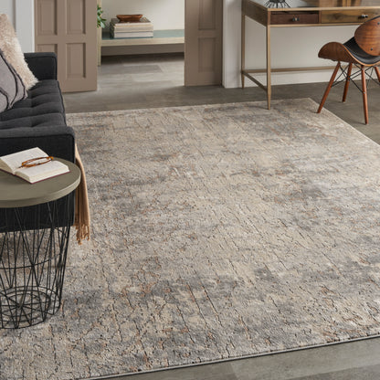 Nourison Home Quarry  Beige Grey  Contemporary