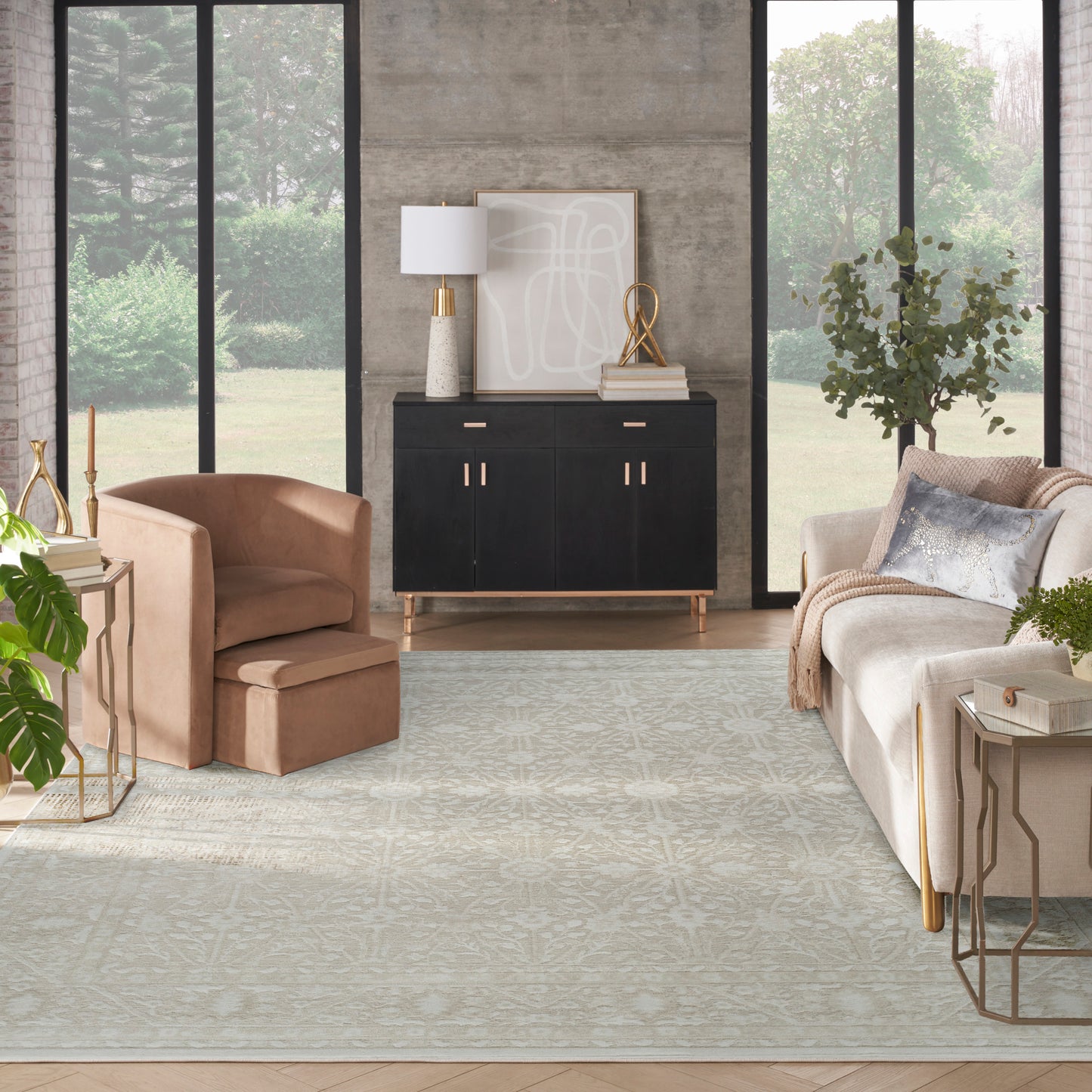 Nourison Home Dekor  Ivory Beige  Traditional
