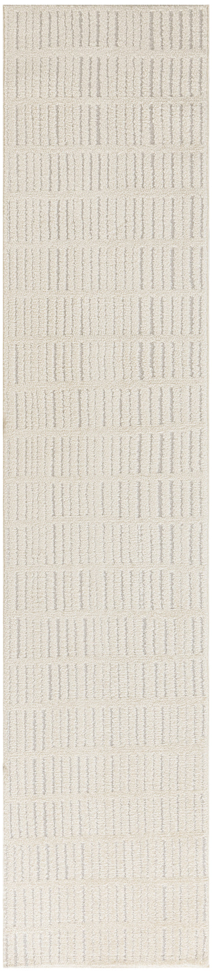 Nourison Home Modern Comfort MNC03 Ivory Grey Contemporary Power-loomed Rug