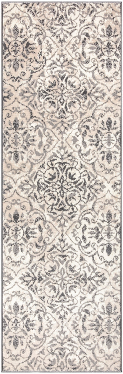 Nourison Home Jubilant  Ivory Grey  Contemporary